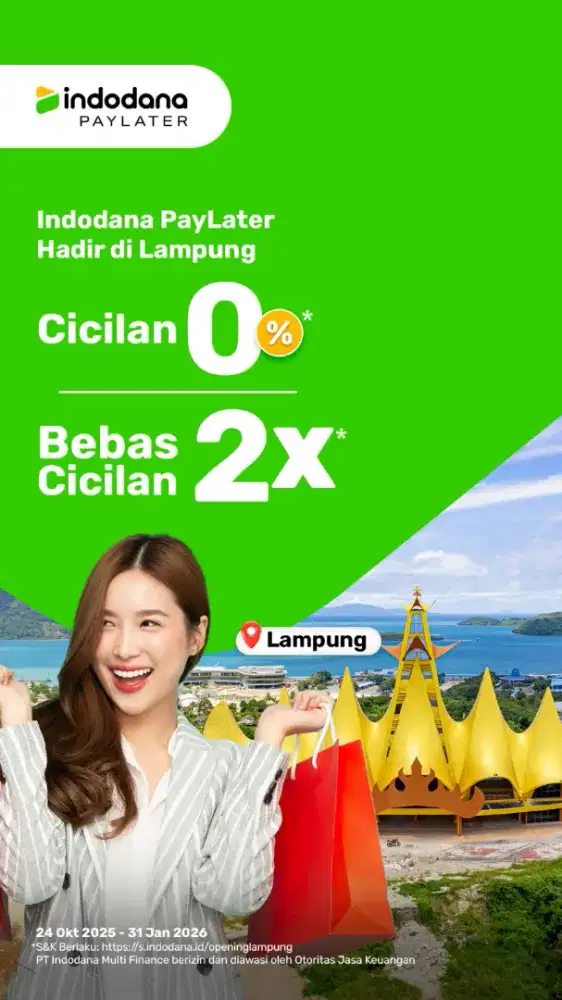 Mesin cuci Sharp 8,5 kg bisa cicilan tanpa DP pakai indodana paylater