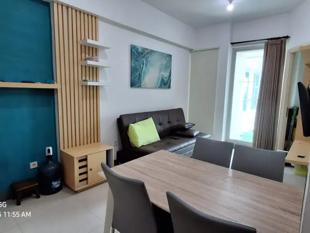 Disewakan apartemem benson 2 BR full furnish cantik 55 jt/th