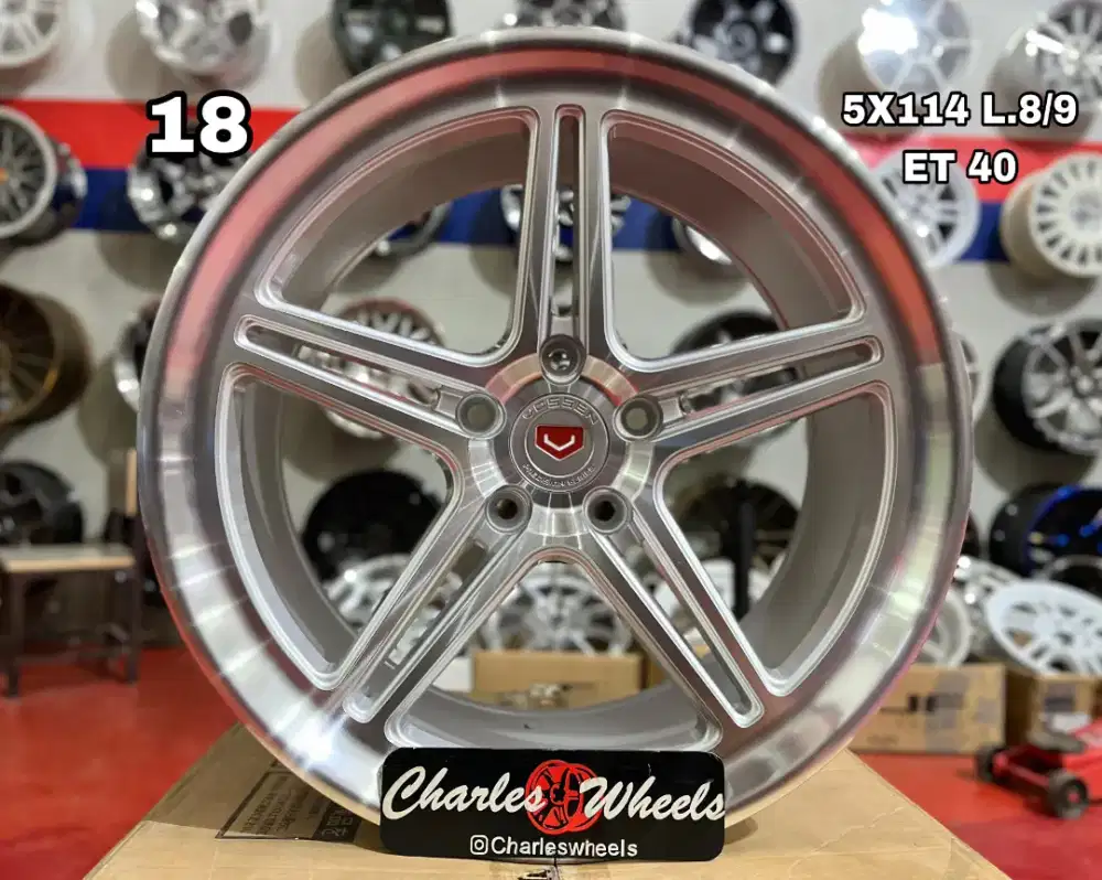 VELG VOSSEN R18 POLISH MURAH