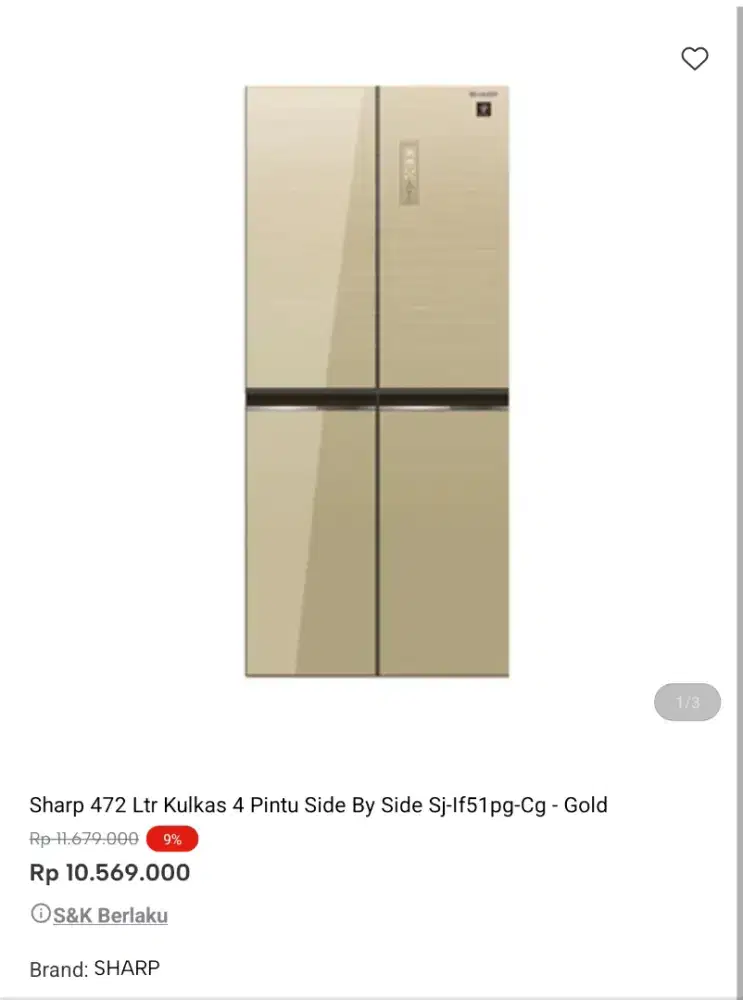 kulkas 4pintu promo bisa cicilan syarat ktp tanpa dp