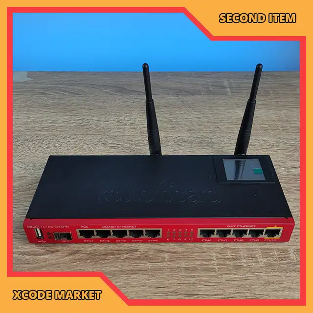 Mikrotik Routerboard Router RB2011UiAS 2HnD IN Second Bekas Normal