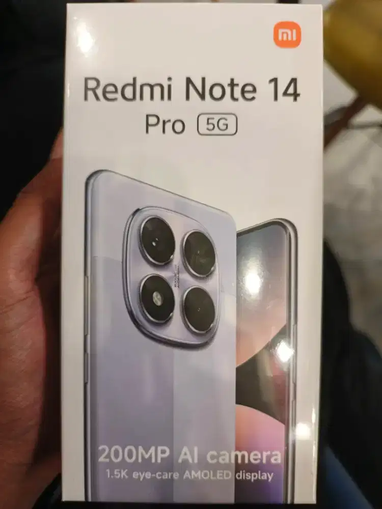 FOKUS JUAL HP REDMI NOTE 14 PRO 5G 12/512 GB