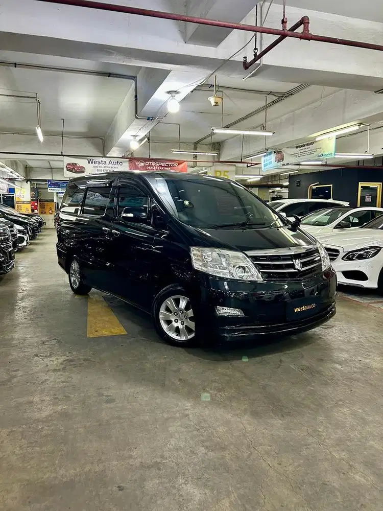 Low KM Alphard 3.0 MZG Premium Sound 2008 nik 2007