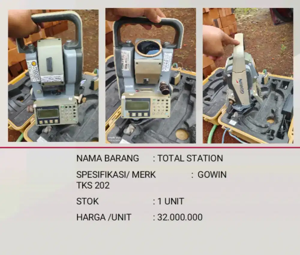 Dijual Total Station