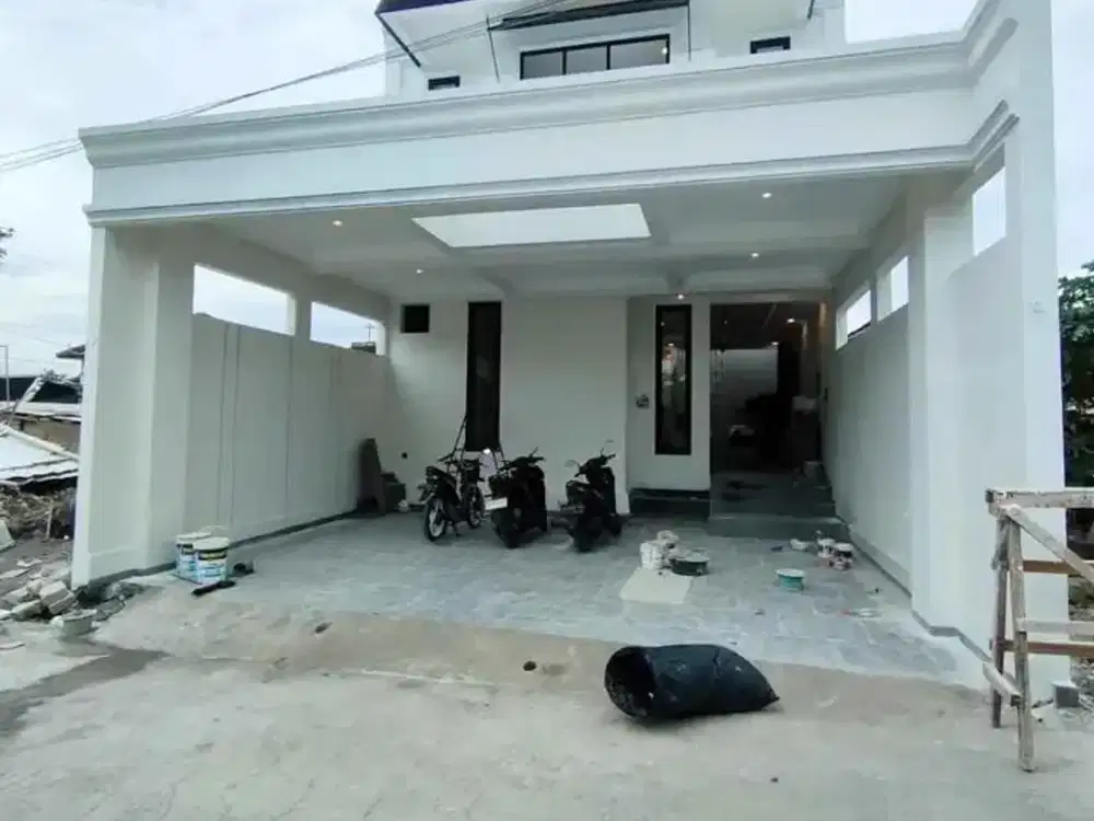 Dijual Rumah baru desain American Classic ( proses finishing )