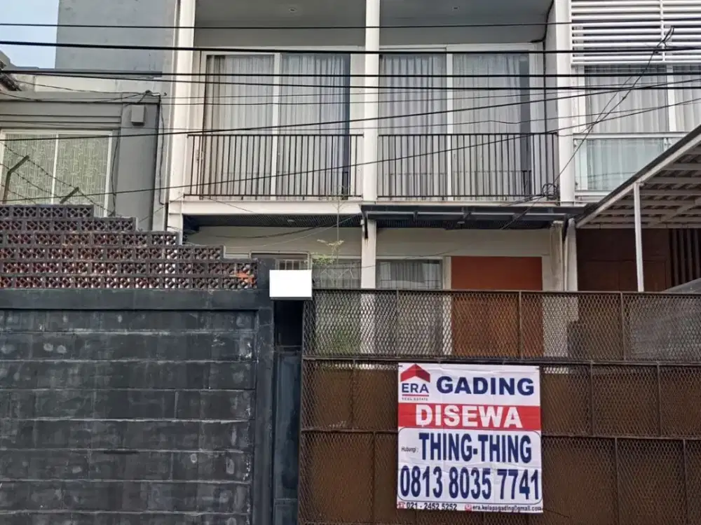 Ss.2092- Murah !!  Disewakan Rumah Siap Huni Luas 150 di Gading Griya Residence Hadap Utara