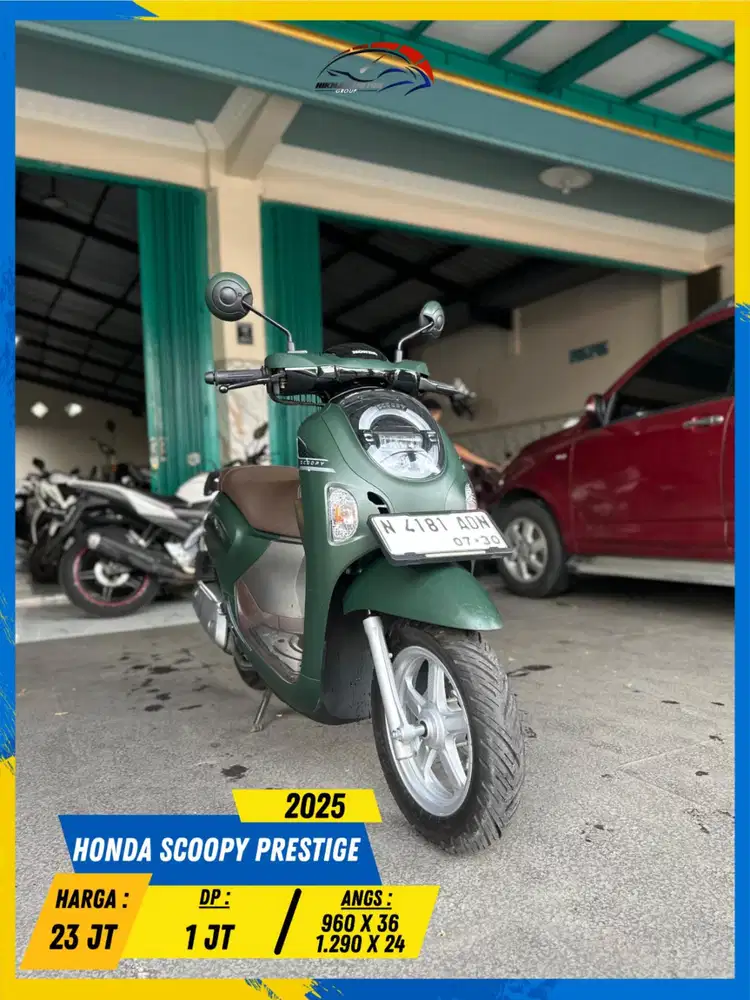 HONDA SCOOPY PRESTIGE 2025 MULUS BOLOH HIKMAH MOTOR KEPUH MALANG