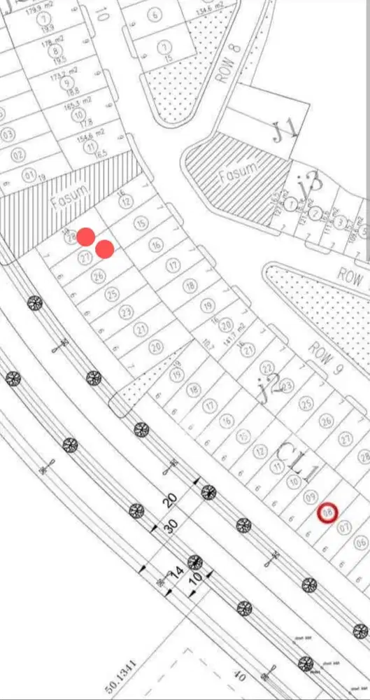 DISEWAKAN 2 LAHAN JEJER KOMERSIAL GREEN HILL CITRALAND SURABAYA