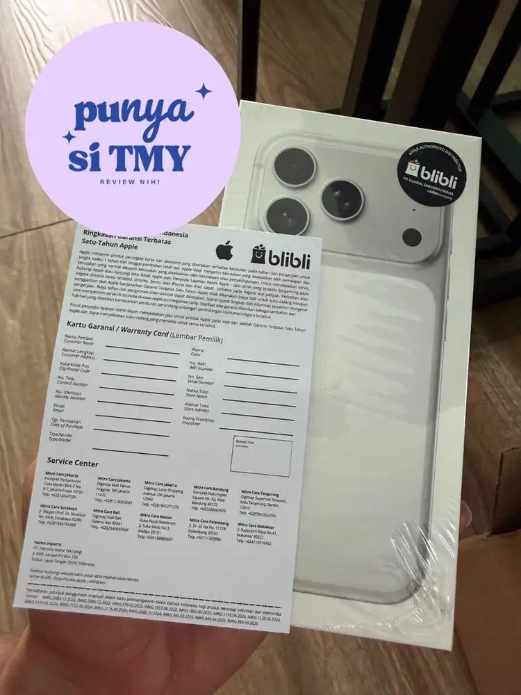 iPhone 17 Pro 256GB Silver BNIB