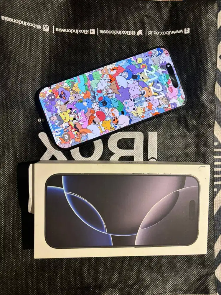 Iphone 16 Pro 128gb Warna Black Ex Ibox