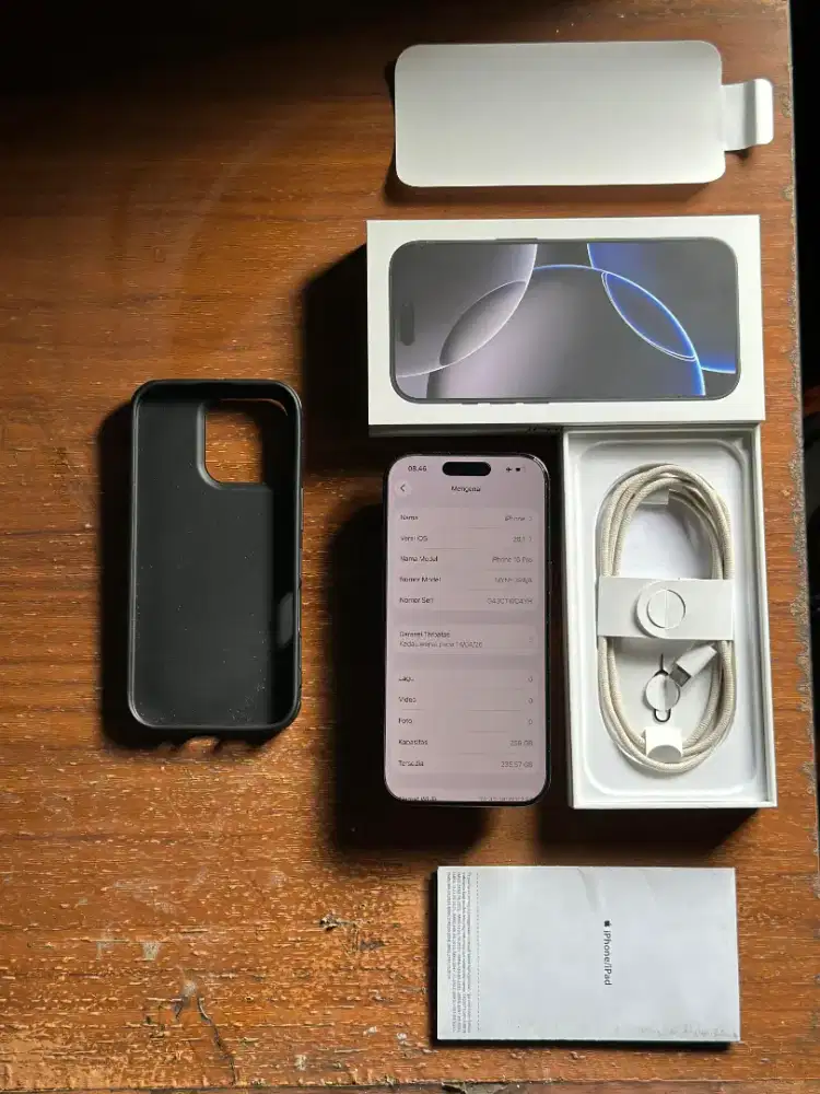 Iphone 16 pro 256gb resmi ibox pa/a