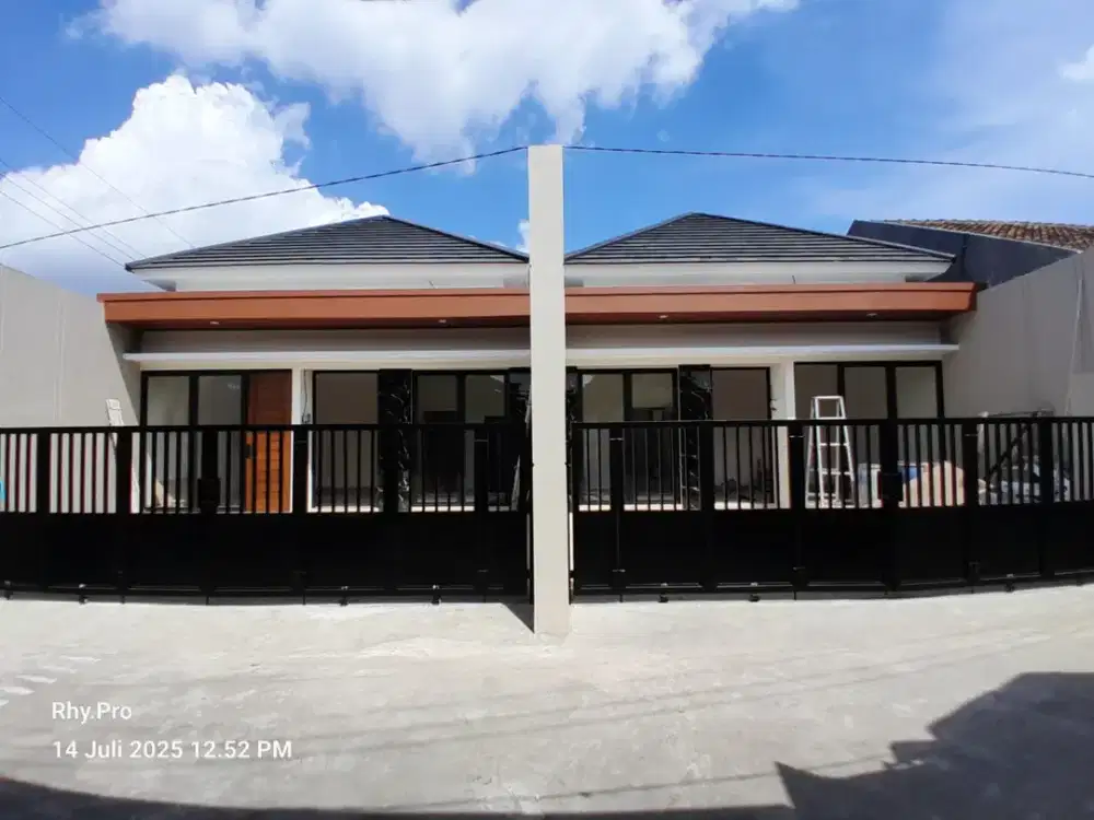 D JUAL RUMAH BARU SIAP HUNI LOKASI PURWOMARTANI KALASAN SLEMAN JOGJAKARTA TIMUR CANDISAMBISARI