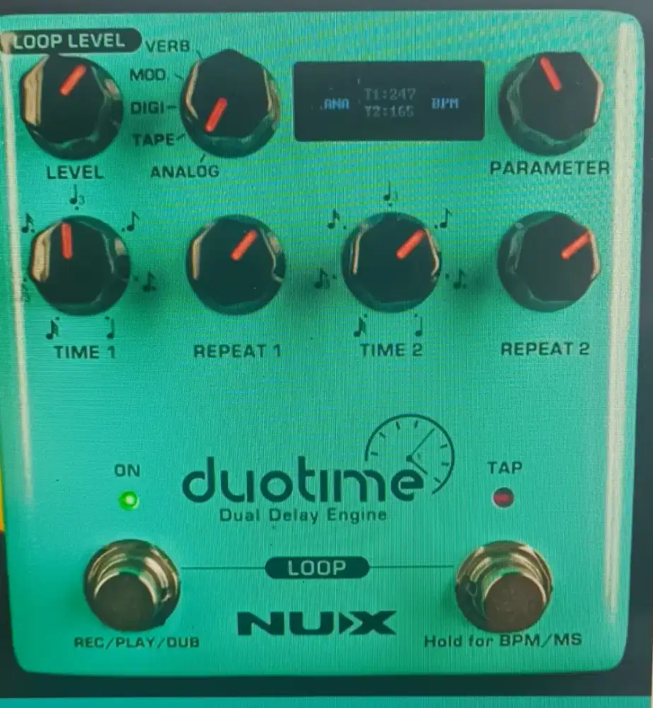 Efek gitar NUX like new kinyis-kinyis