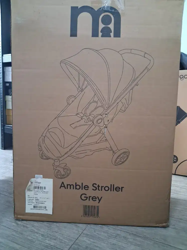 Amble stoller grey