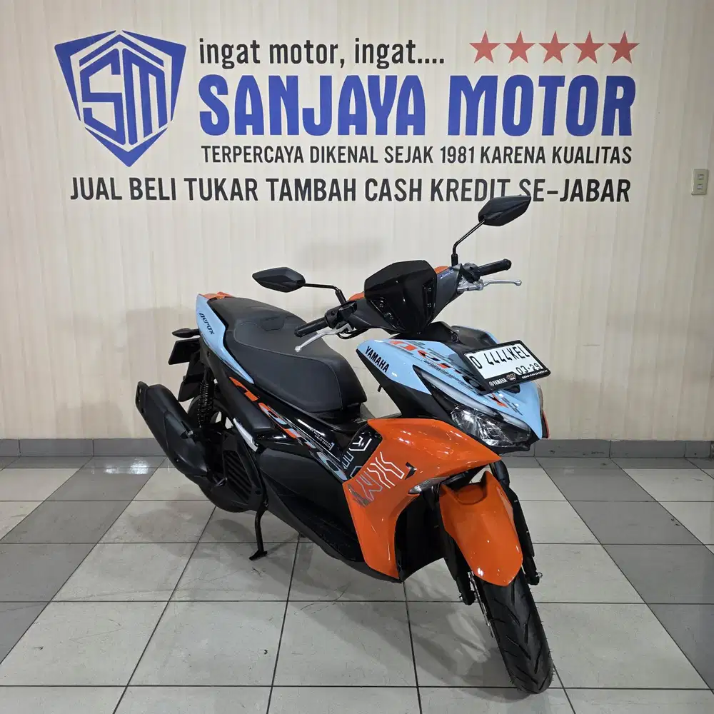 KM 918 Yamaha Aerox 155 VVA 2024, Wildan Sanjaya Motor Bandung