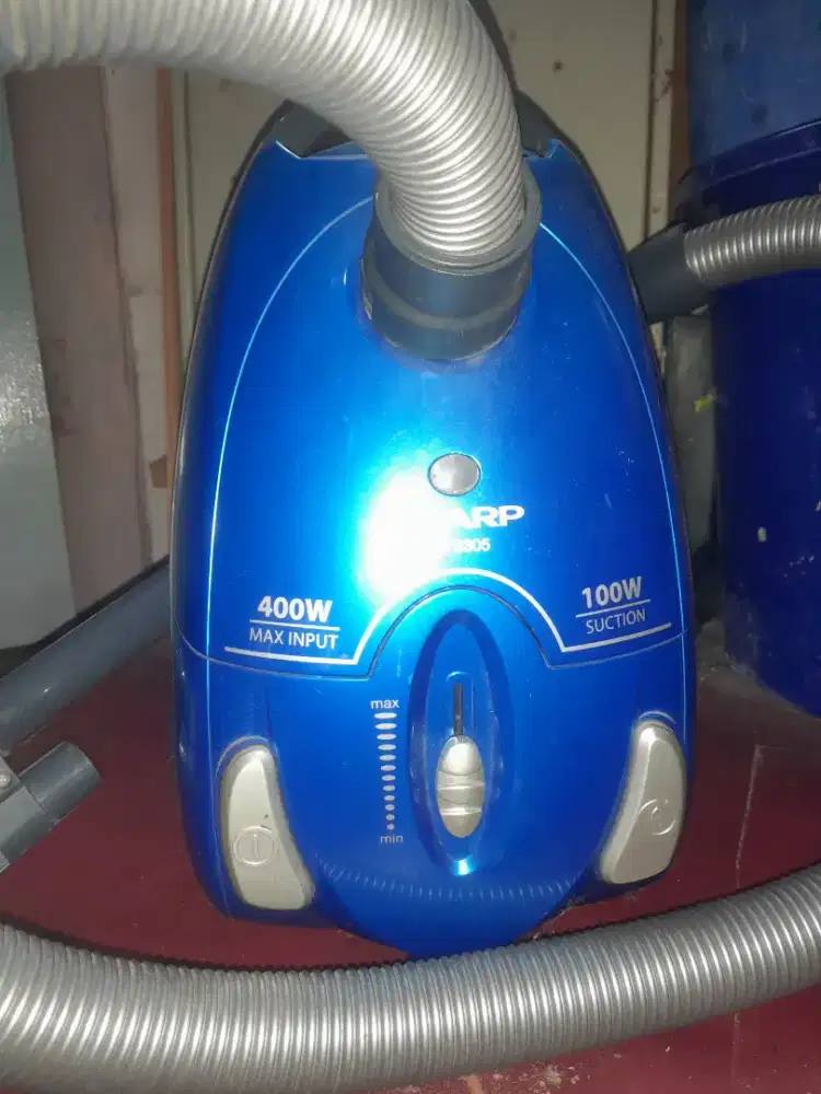 Vacum cleaner SHARP 400w bekas warna biru