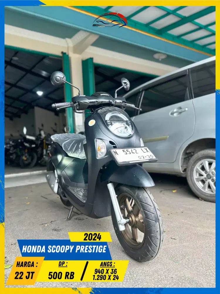 HONDA SCOOPY PRESTIGE 2022 LIKE NEW BOSSKU HIKMAH MOTOR KEPUH MALANG