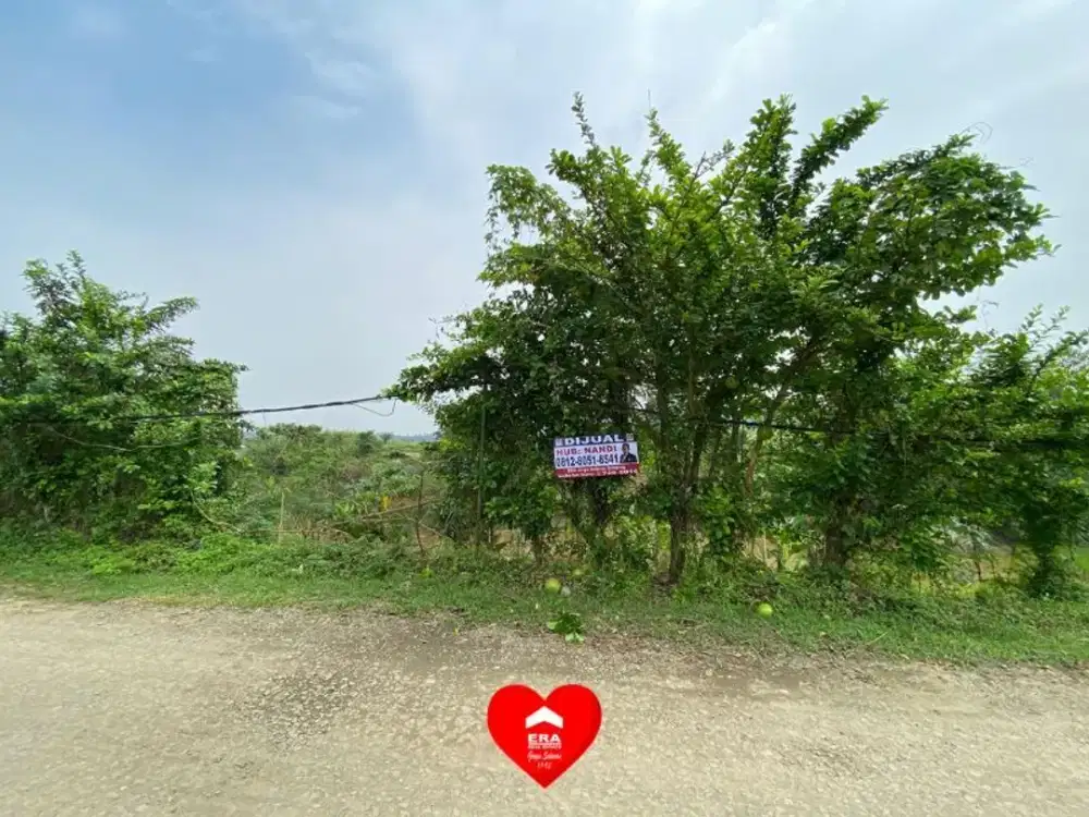 Tanah 1010 m2 di Cikuda Parung Panjang, Bogor