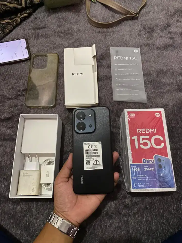 Redmi 15C 8 256gb Second Normal