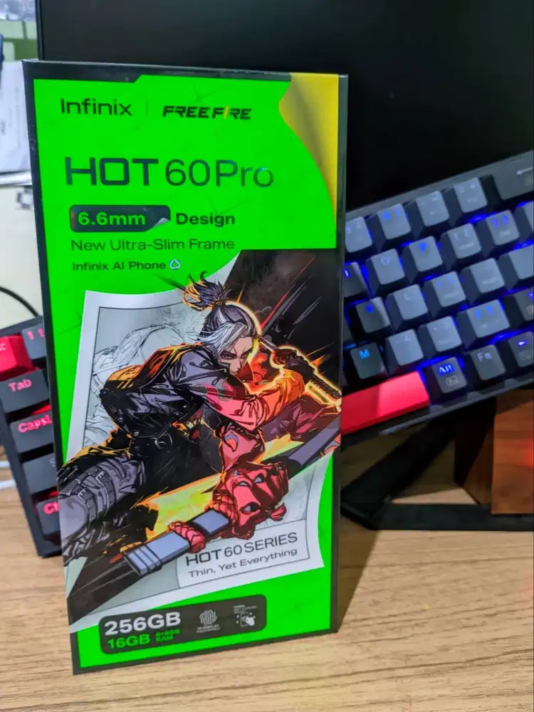 Infinix Hot 60 Pro 8/256 Baru – Resmi & Siap Pakai
