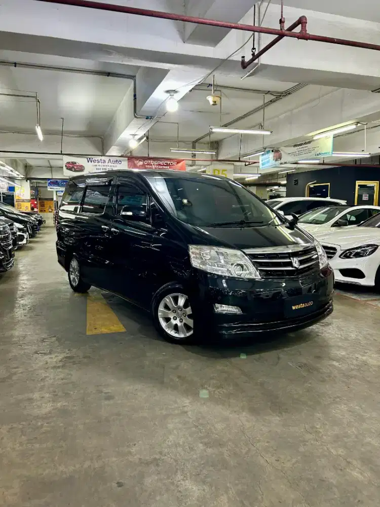 Low KM Alphard 3.0 MZG Premium Sound 2008 nik 2007