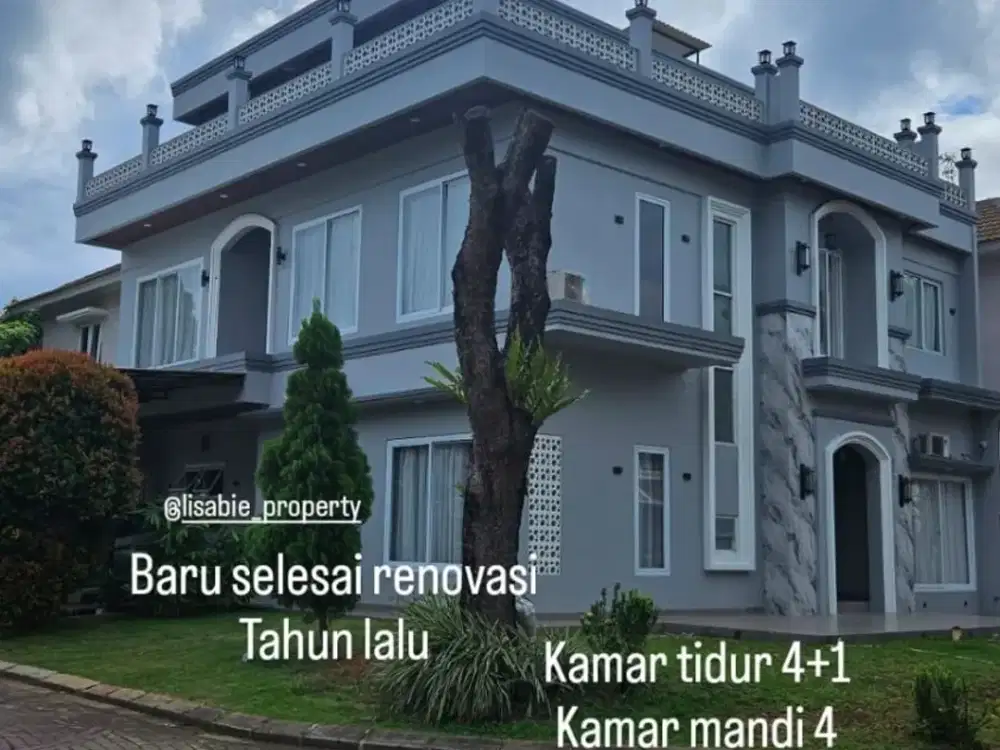 Rumah Cakep Hoek Di Cluster Summarecon Serpong