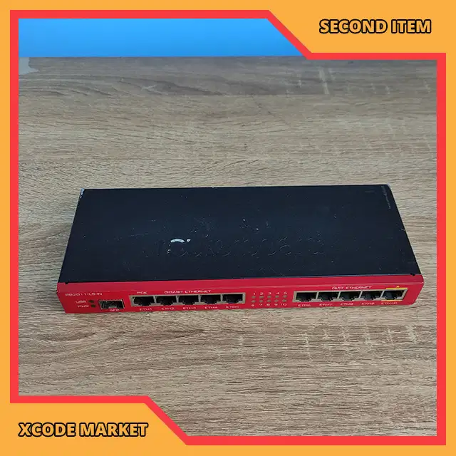 Mikrotik Routerboard Router RB2011iLS IN Second Bekas Normal