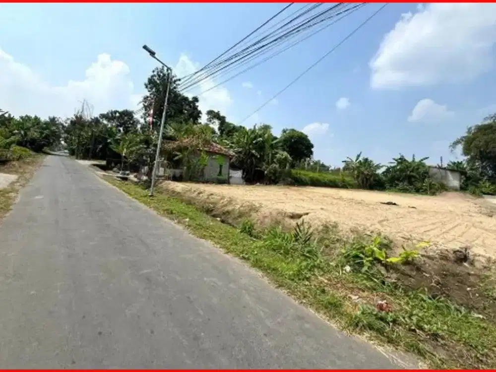 Tanah Dijual Yogyakarta Jl. Plumbon-Ngalangan Sleman Utara UGM Untuk Rumah