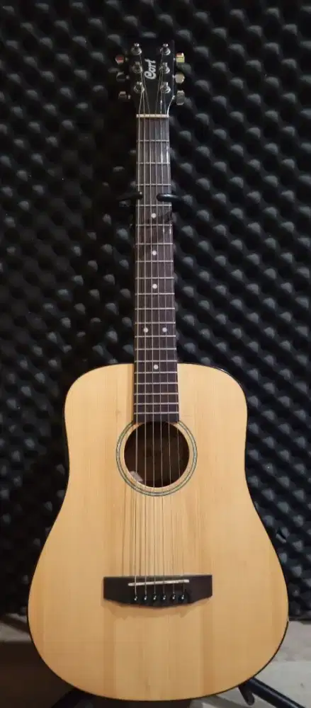 Gitar akustik elektrik Cort AD mini E OP upgrade eq Fishman