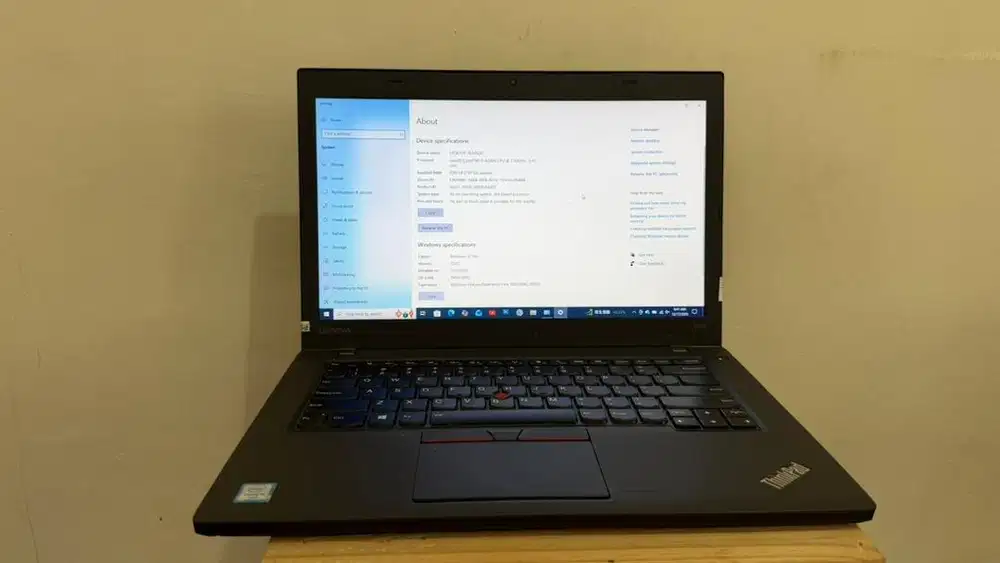 Laptop Lenovo ThinkPad T460