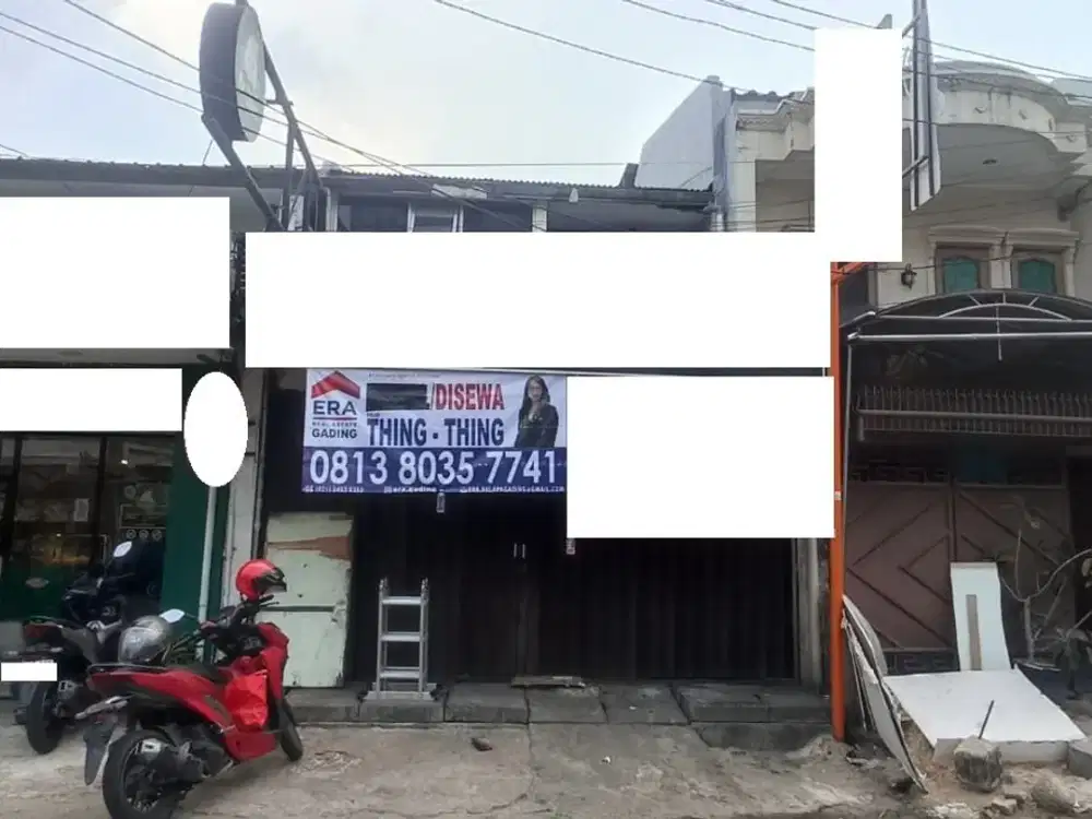 Ss.3549- Murah !! Disewakan Ruko Siap Pakai 5x15 Cocok untuk Usaha di Sumagung Kelapa Gading Hadap Utara , Bisa Nego