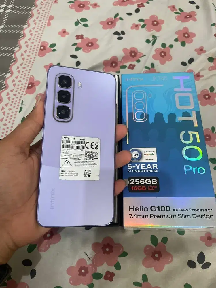 infinix Hot 50 Pro Ram 8/256 Gb Mulus