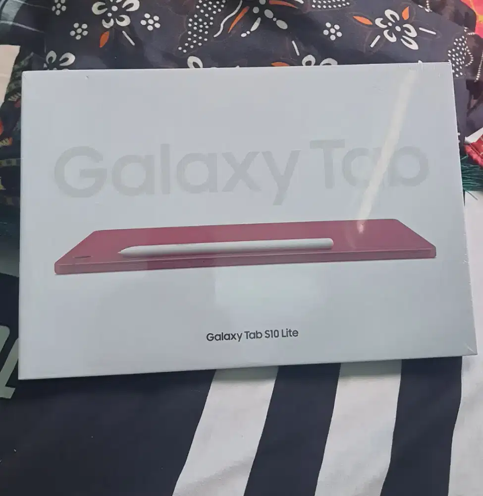 JUAL CEPAT, BU !! SAMSUNG TAB S10 LITE WIFI WARNA CORAL RED