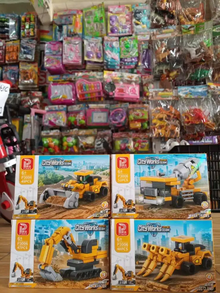 mainan anak lego konstruksi