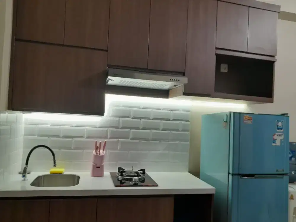 SEWA Apartemen Gunawangsa Manyar, 2BR, Corner, Furnish, Surabaya Timur