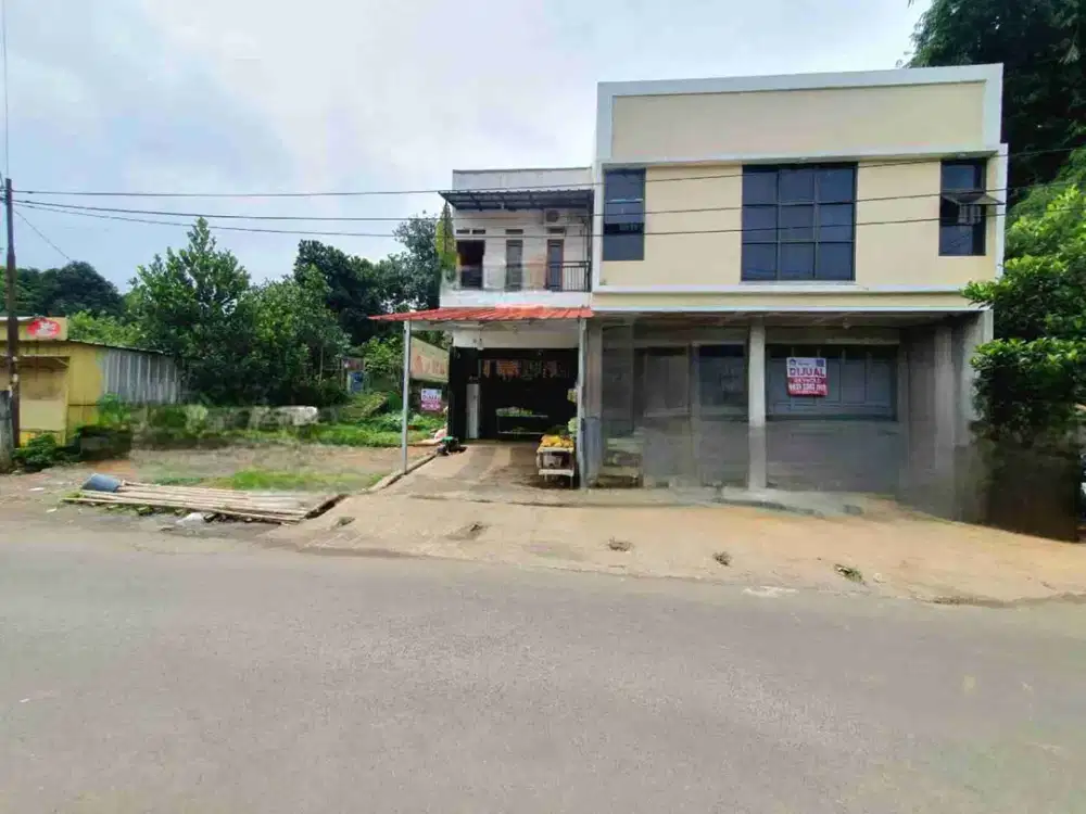 ruko murah bogor raya permai jalur ramai komplek akses tol borr