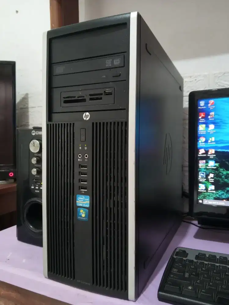 Pc cpu HP / intel core i5 + ram 8gb + vga amd / cpu only