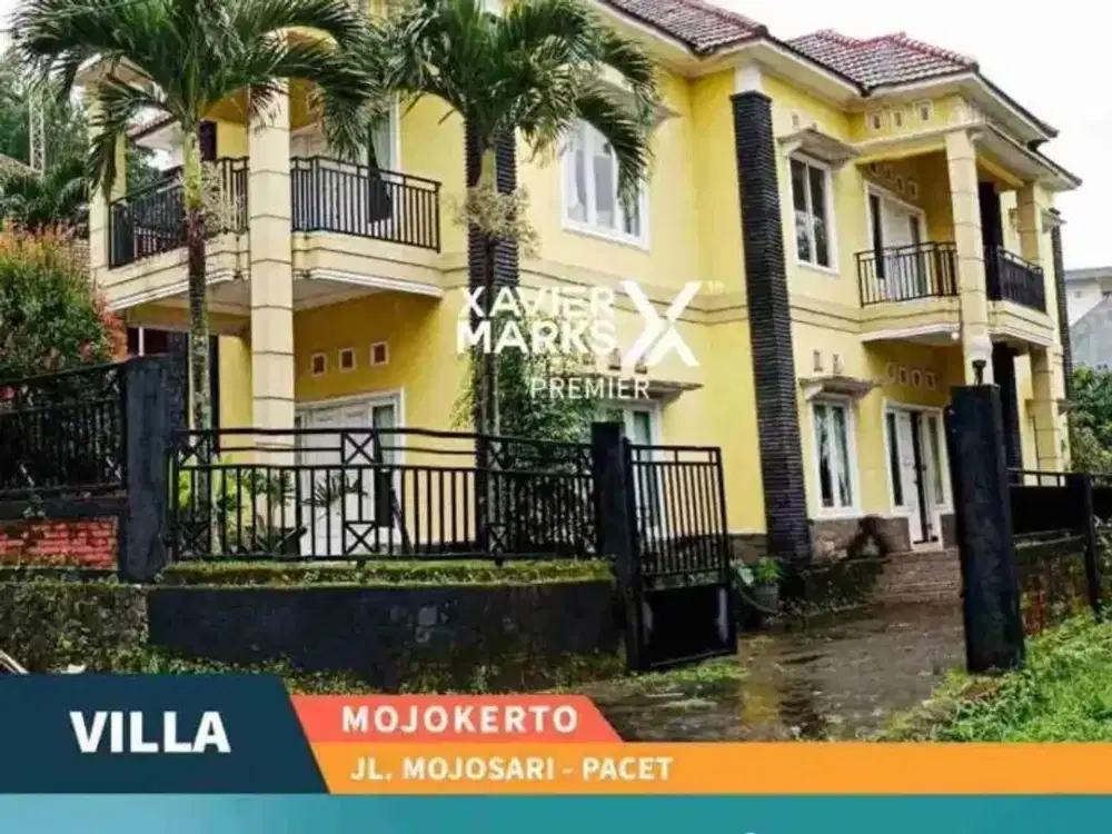 DIJUAL CEPAT VILLA BESAR, HOOK + FURNISH DI PACET, MOJOSARI - MOJOKERTO