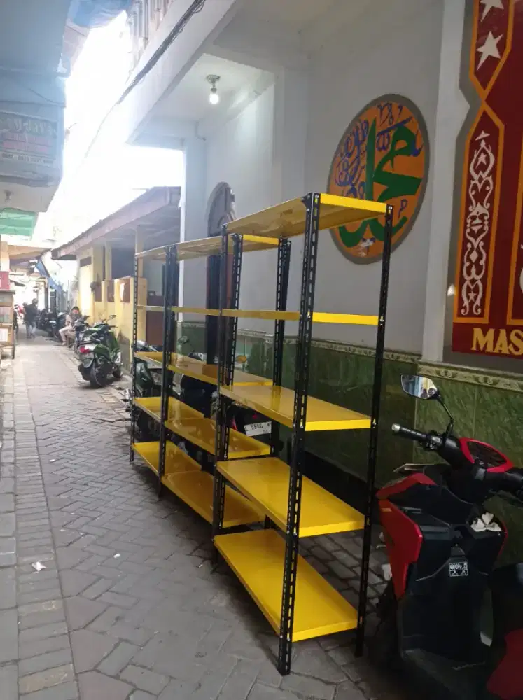 Rak besi rak siku rak barang