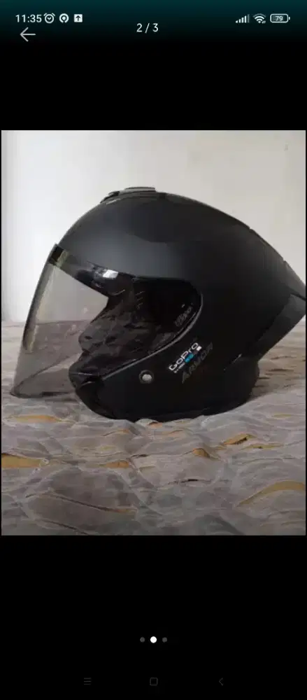 Jual helm bekas