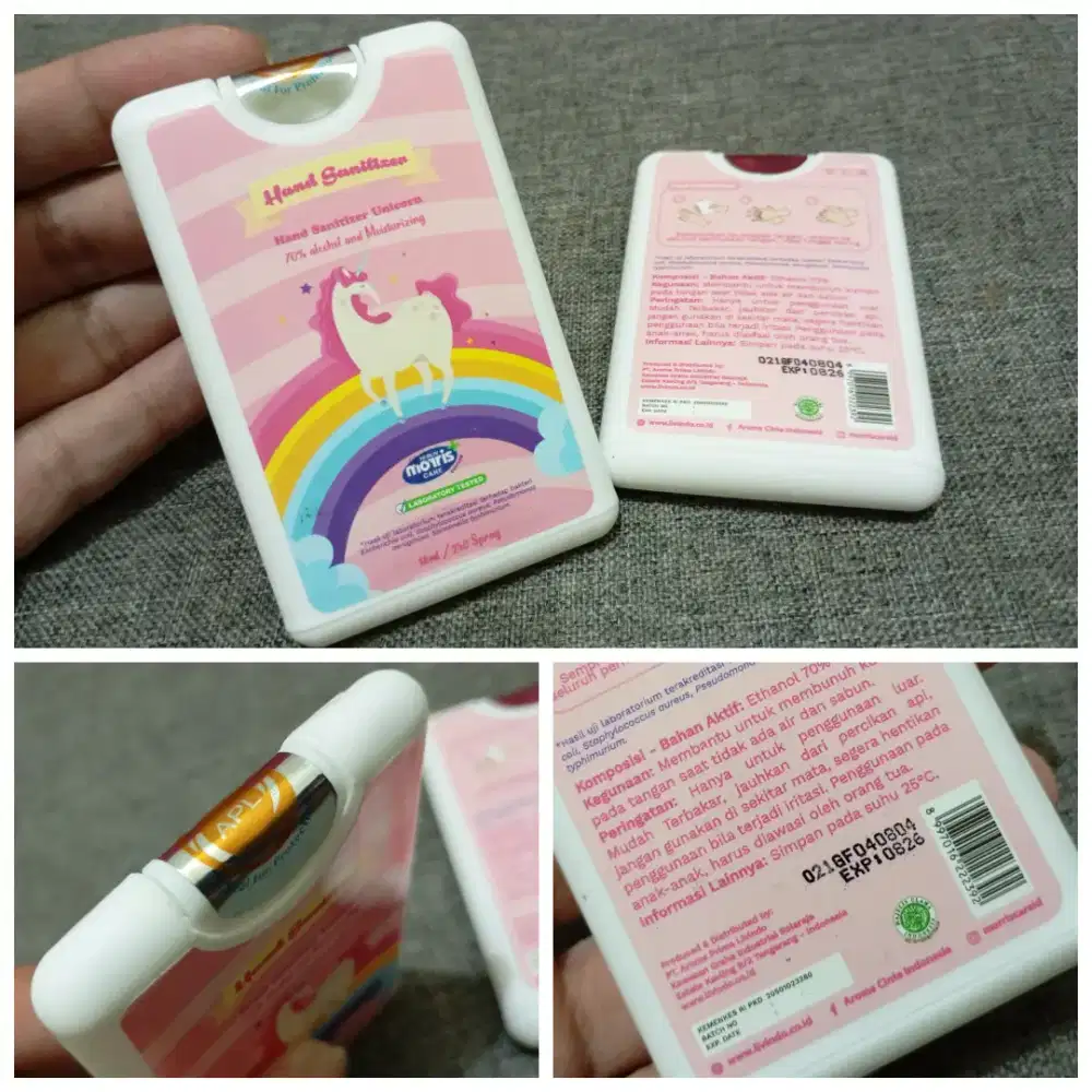 Hand Sanitizer Anak Unicorn 2 pcs