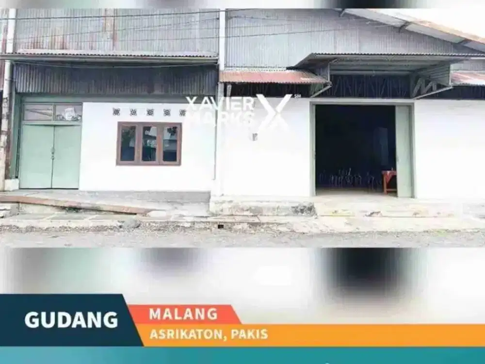 Disewakan 2 Gudang Jejer Di Asrikaton, Kec. Pakis Kab. Malang