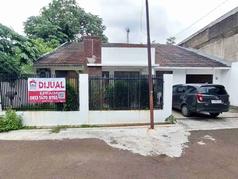 rumah luas pondok duta 1 cimanggis depok termurah akses tol dan stasiun