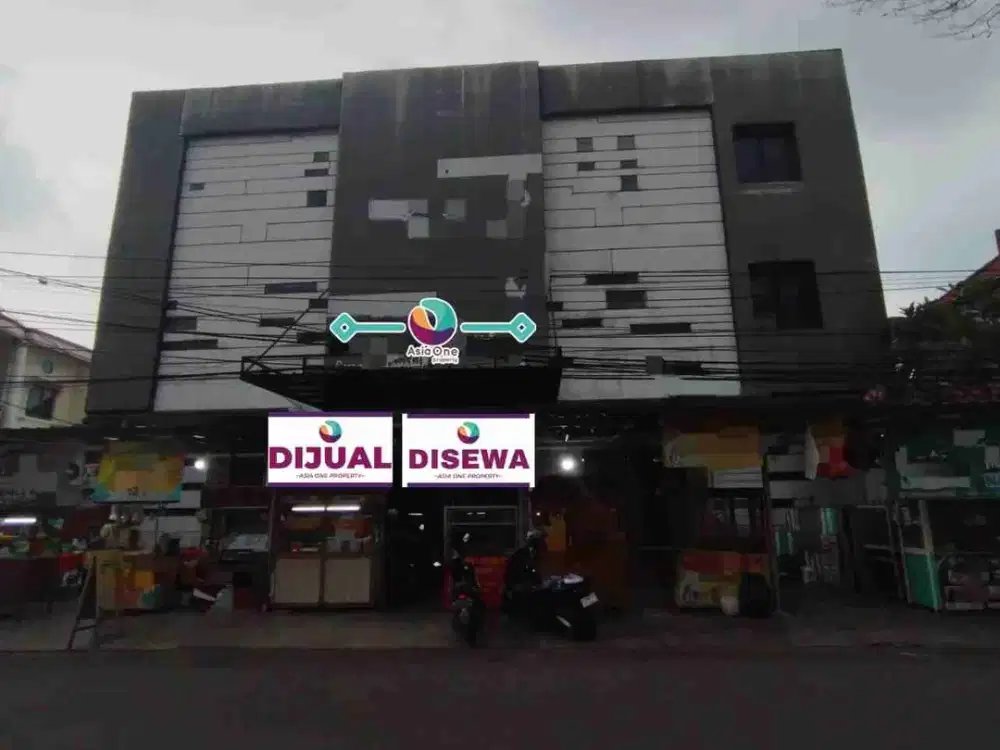 Disewakan/Dijual ruko gandeng besar di  jalan utama Taman Galaxy, Bekasi