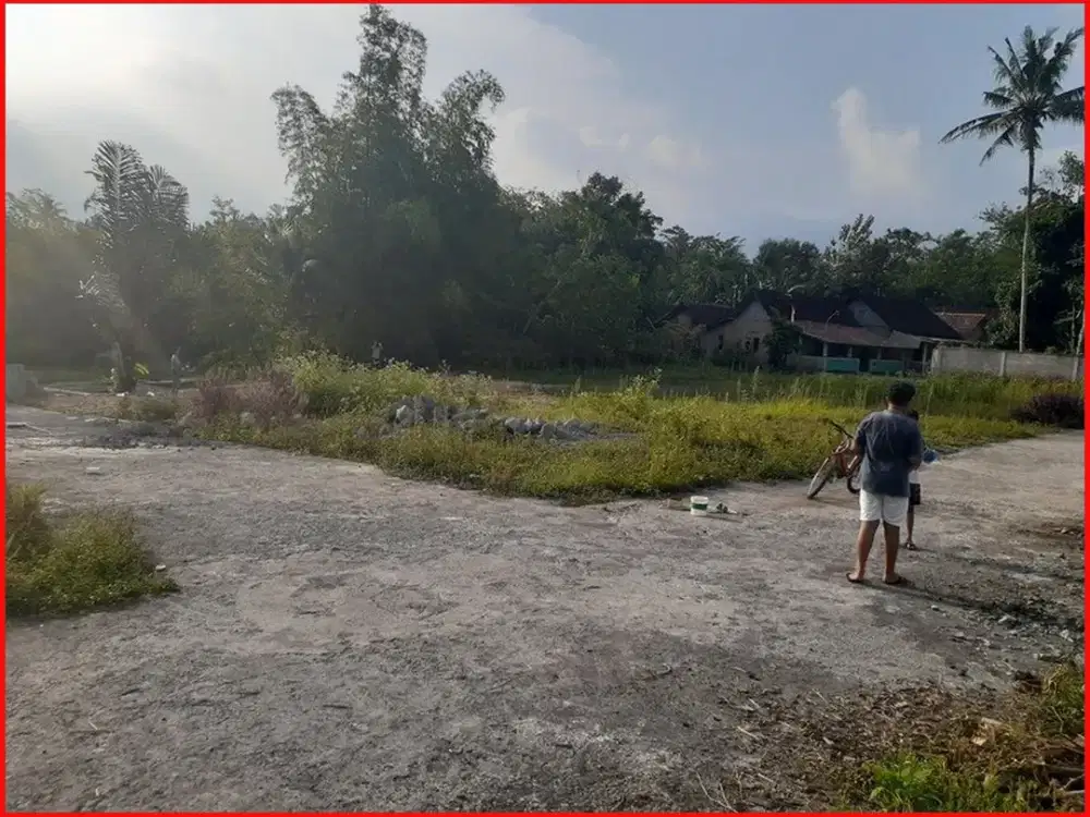 Tanah Dijual Sleman Yogyakarta Warak Lor Sleman Dekat Taman Denggung