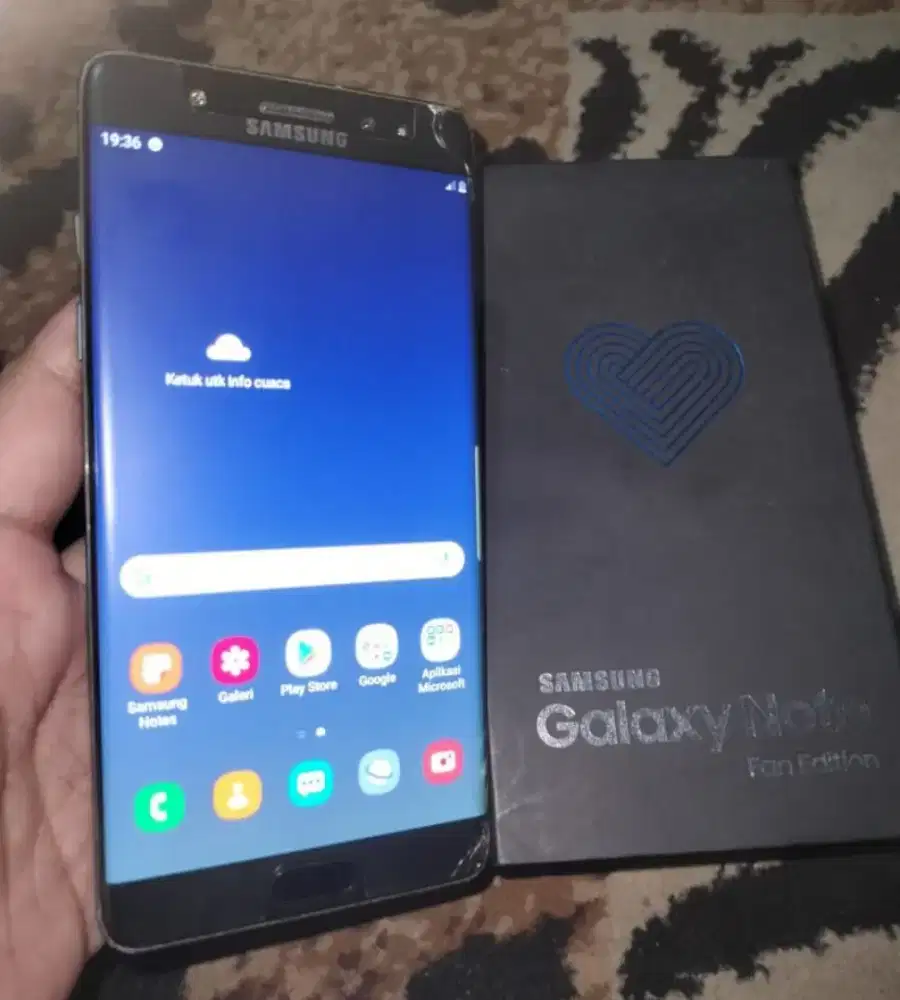 SAMSUNG GALAXY NOTE FE S PEN 4/64 CURVE AMOLED (FSET ORI)