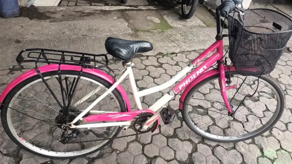Sepeda phonik fashion uk26 rem pakem ban tebal semua