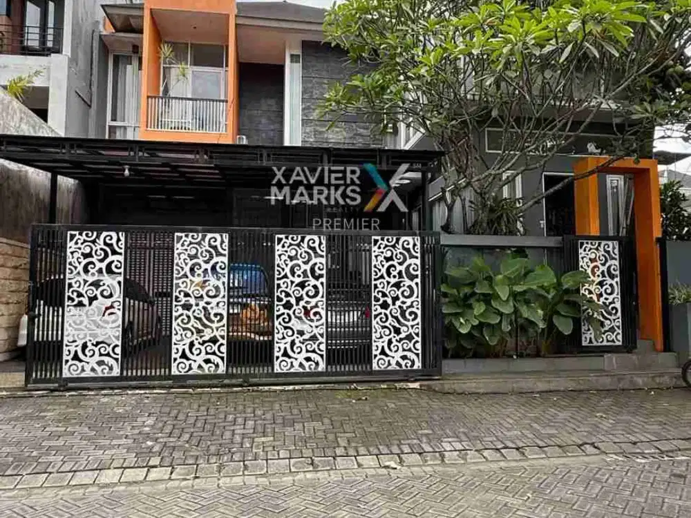 dijual rumah boulevard araya siap huni dengan private pool full furnish