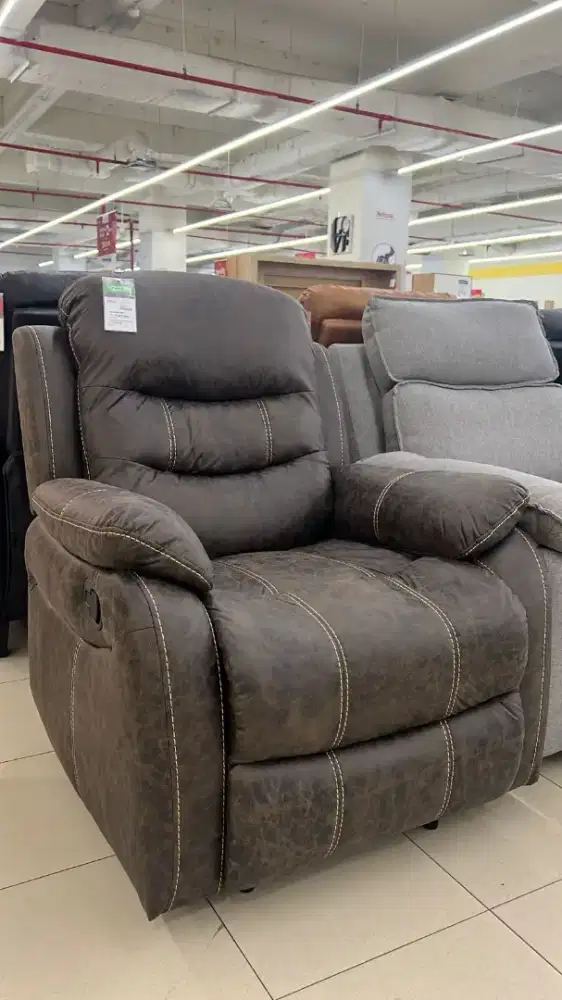 Lalita sofa 1s recliner brown
