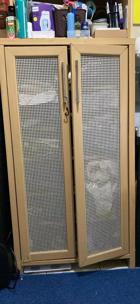 Dijual Cepat Lemari Baju 1 Pintu 6 Tingkat